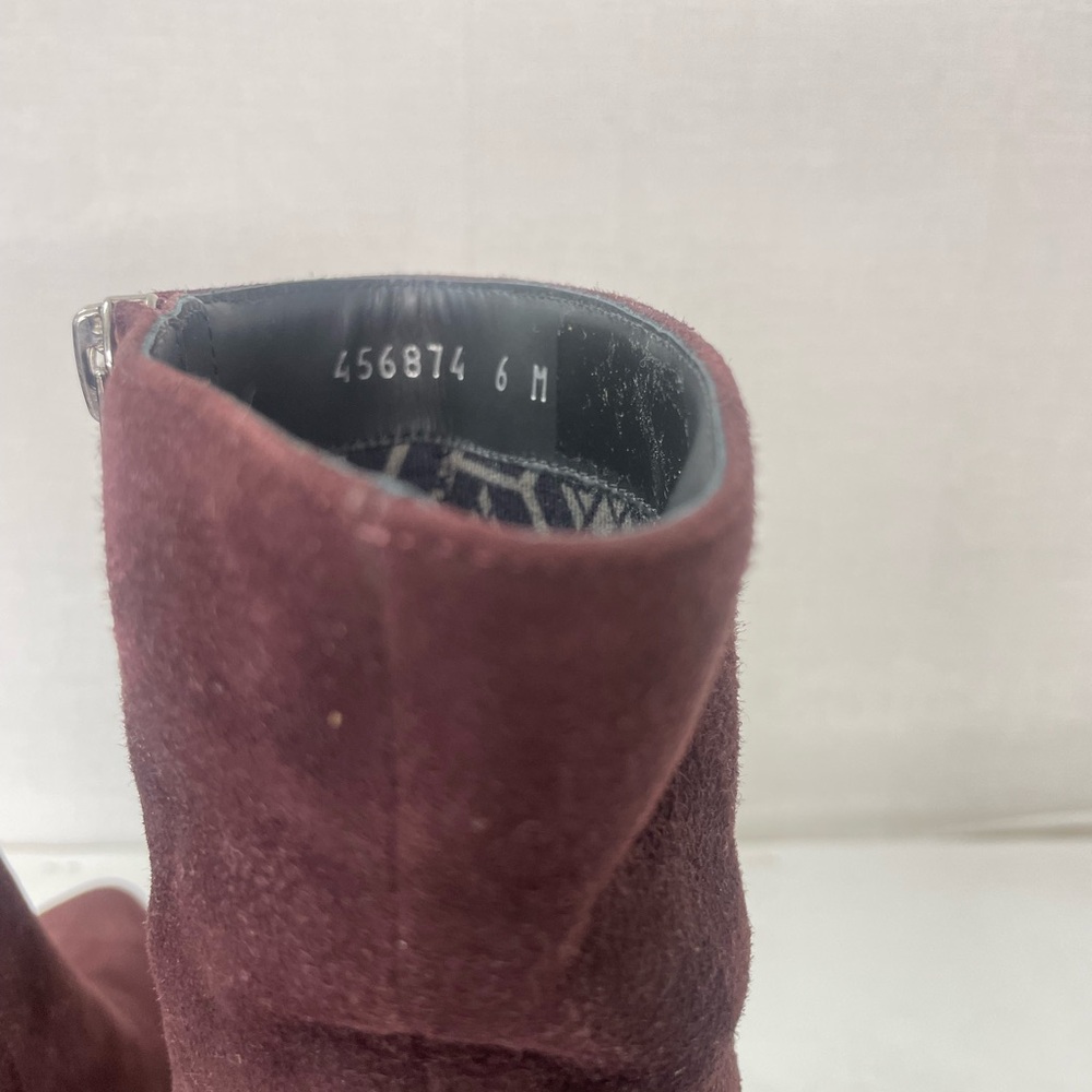 Aquatalia Palomina Ankle Booties inβ Deep Wine 6M - Picture 9 of 11